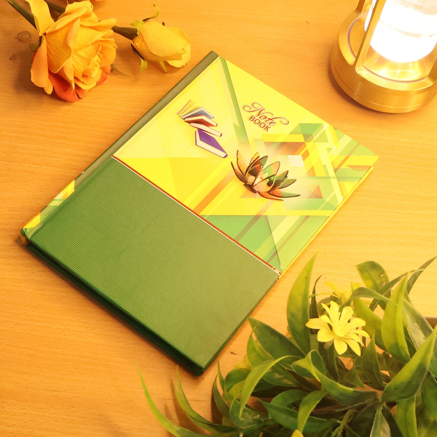 Hardcover Ruled Notebook with Calendar, Diary & 160 Pages 22x16 cm (1 Pc) Hardcover Ruled Notebook with Calendar, Diary & 160 Pages 22x16 cm (1 Pc)